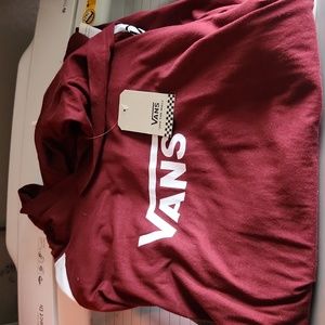 VANS Long Shelved Hooded T shirt
